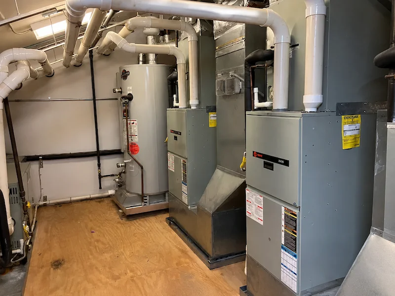 Trane furnace and heating system installation completed by Turner Mechanical in East Tennessee