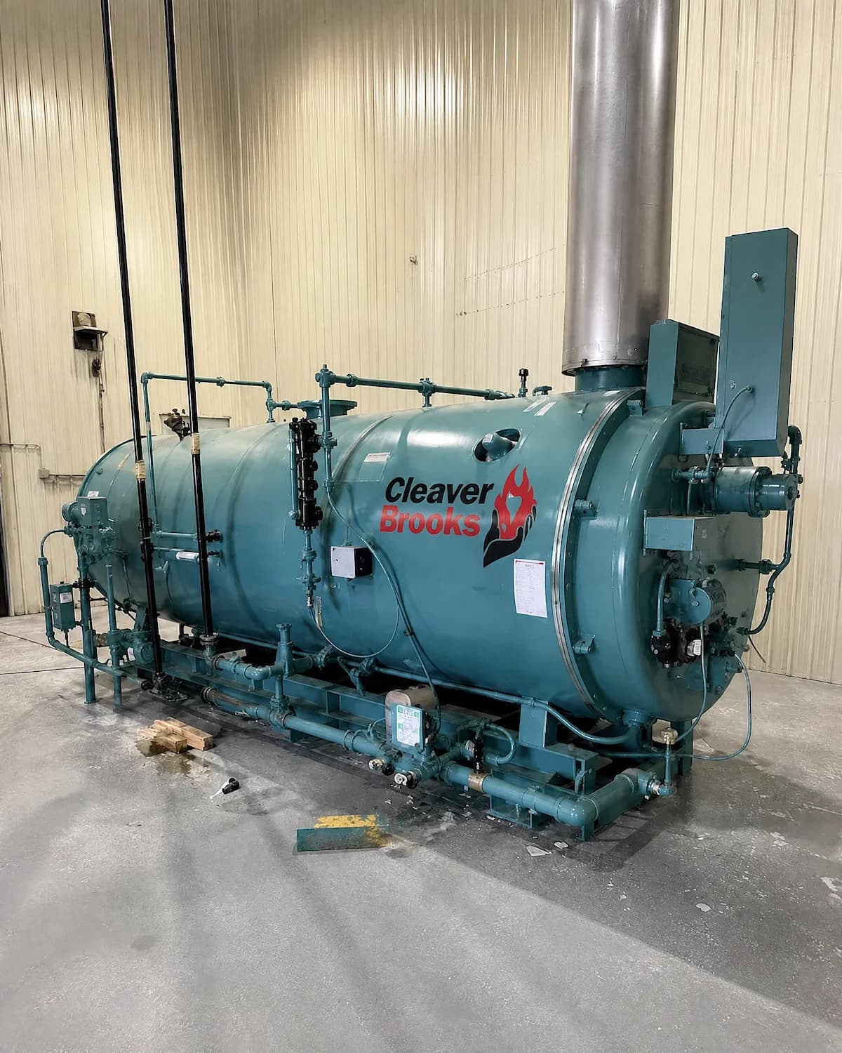 Commercial HVAC boiler system serviced by Turner Mechanical in East Tennessee